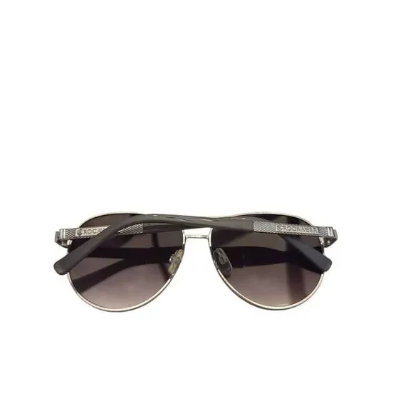 Rocawear Silver Aviator Style Sunglasses with NEW Soft Leather Case - Picture 12 of 16